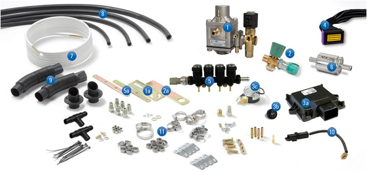 Kit 5ta Generación GNC